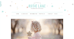 Desktop Screenshot of angielane.com